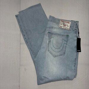 True Religion blue distressed skinny jeans